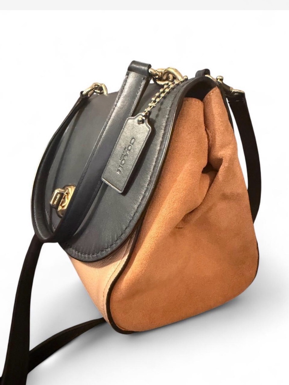 Coach Faye Carryall in Colorblock Crossbody/Handbag - Picture 2 of 9